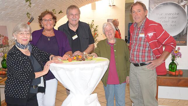 Christel Wieth (von links), Renate Baumgärtner, Günther Wieth, Rosemarie Schempp und Reinhard Hendricks von der Zukunftswerkstatt haben ...