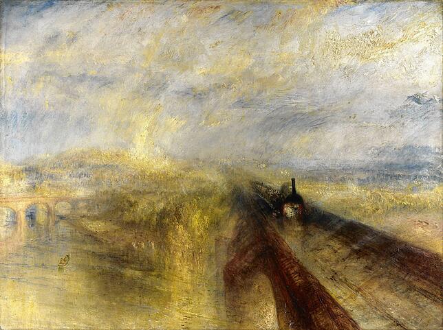 William Turner: „Rain, Steam and Speed“, 1844