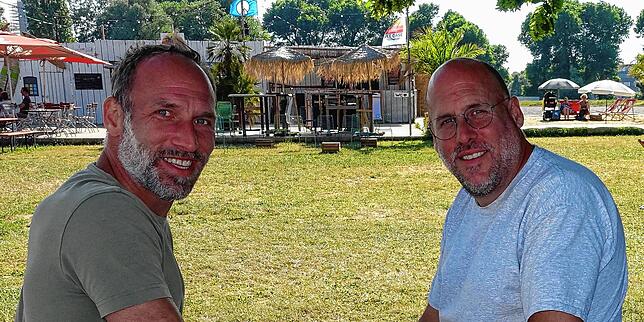 Sie sind froh, dass das Gute-Zeit-Festival nun doch in Konstanz stattfinden kann, auch wenn der Umzug auf das Alternativgelände Klein ...
