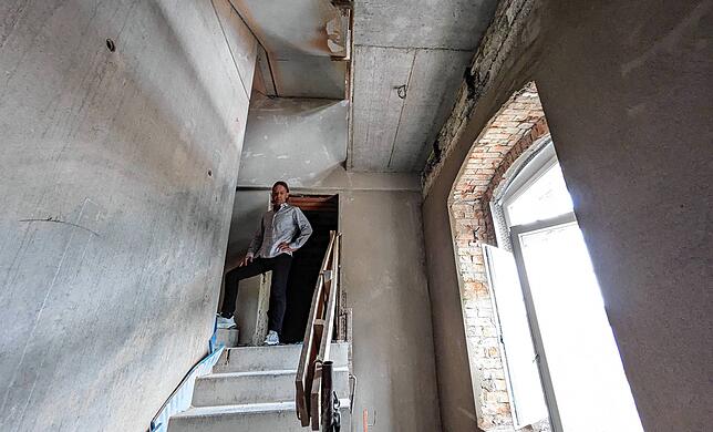 Bild 4: Bilder von der Baustelle Schloss Espasingen: So sieht es jetzt innen aus
