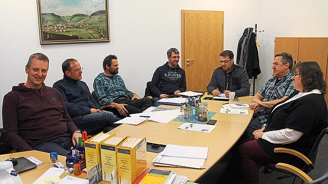 Die Arbeitsgruppe zur Partnerschaft zwischen Furtwangen und Wylkowe spricht die nächsten Schritte im Rathaus ab. Im Bild (von links): ...