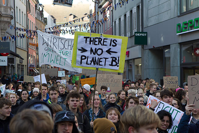 Demo Fridays for Future Demo in Konstanz 08.02.2019