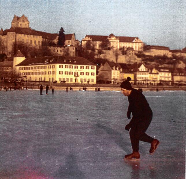 Bild 2: Diese Foto-Schätze von der Seegfrörne 1963 schlummern in Familienalben