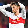Atakan Karazor 2019 bei einem Spiel des VfB. Der Stuttgarter Fußball-Profi Karazor ist auf Ibiza festgenommen worden.