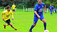 Markus Knackmuß vom SV Allensbach, rechts im Bild, wird im Sommer Trainer vom FC Bräunlingen in der Bezirksliga Schwarzwald.