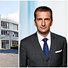 Der Eto-Stammsitz in Stockach (links). Hier stellte sich der neue Chef-Restrukturierer Maximilian Eberl den Mitarbeitern vor.