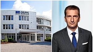 Der Eto-Stammsitz in Stockach (links). Hier stellte sich der neue Chef-Restrukturierer Maximilian Eberl den Mitarbeitern vor.