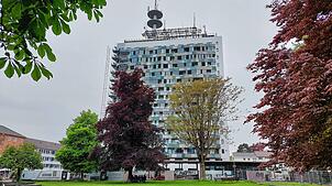 Das ehemalige Fernmeldeamt, auch Telekomhochhaus genannt, verwandelt sich in einen Wohnturm mit dem Namen Ode Lofts.