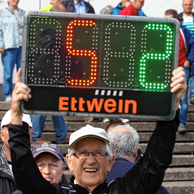 Dietmar Steinkamp, hier bei einem Spiel des FC 08 gegen Freiberg im Jahr 2017.