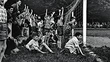 Emotionen: Schon in alten Zeiten sorgte das Derby zwischen den beiden Stadtrivalen FC Tiengen 08 und VfB Waldshut für ...