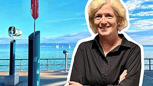 Ute Stegmann ist Geschäftsführerin der Deutschen Bodensee Tourismus GmbH (DBT), die die Echt Bodensee Card (EBC) herausgibt.