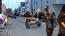 Bild : In Petershausen steht der Narrenbaum! Alle Fotos vom Freitagabend