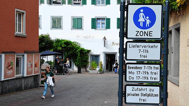 Die Fußgängerzone in der Oberstadt im August 2021. Damals befand sich das Projekt im Probelauf (Archivbild).