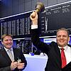 Peter Ziegler und Christoph Hess (von links), die ehemaligen Chefs der Hess AG, hier beim Börsengang 2012. Noch immer ist unklar, ob und ...