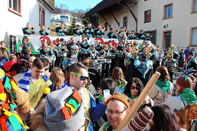 Bild 34: Bilder vom Umzug beim 35. Schlüchttalnarrentreffen &ndash; Teil 3