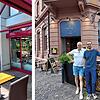 Das Bootshaus in der Hüetlinstraße (rechts die beiden Besitzer Ismail Arslan, links, und Nick Ciftci) sowie das Samarkand am ...