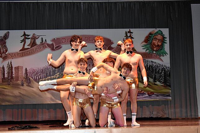 Die jungen Wilderer zeigten Tanztalent und Kondition und erhielten tosenden Applaus.