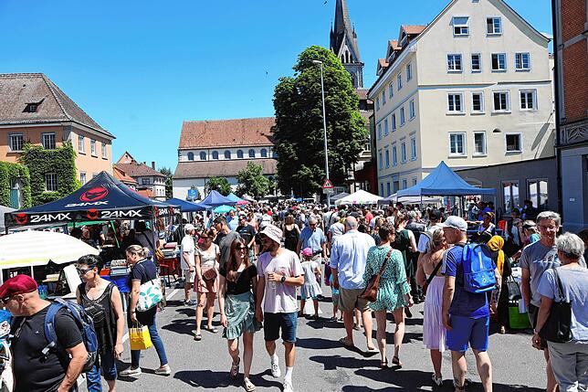 Bild 8: Stöbern in der Altstadt, Action auf dem See und Genuss am Hafen: Bilder vom Wochenende in Konstanz