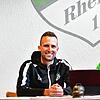 Große Vorfreude: Vorsitzender Tobias Mülhaupt (links) und Organisator Thorsten Walz freuen sich aufs Legenden-Spiel beim SV Rheintal am ...