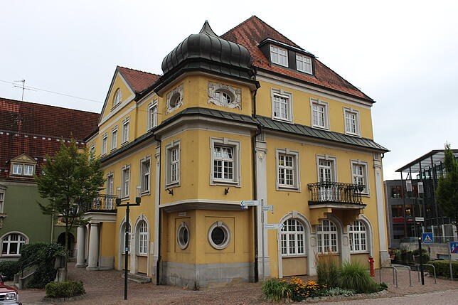 Aus dem Hotel Adler ist mittlerweile ein Verwaltungsbau der Stadt geworden. Hier haben etwa der Bürgerservice und das Ordnungsamt ihren ...