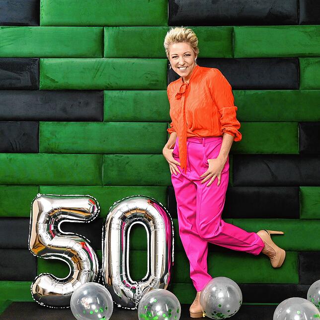 Alexandra Hofmann freut sich auf ihren runden Geburtstag.