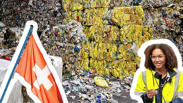 Michelle Umeh vom Rheinfelder Unternehmen Vogt Plastic erkennt mit einem Blick: Die auffallend gelben Plastikstapel im Lager kommen aus ...