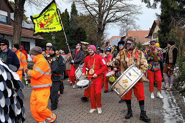 Bild 5: Bilder vom Zunftmeisterempfang und vom Narrenbaumstellen in Kippenhausen