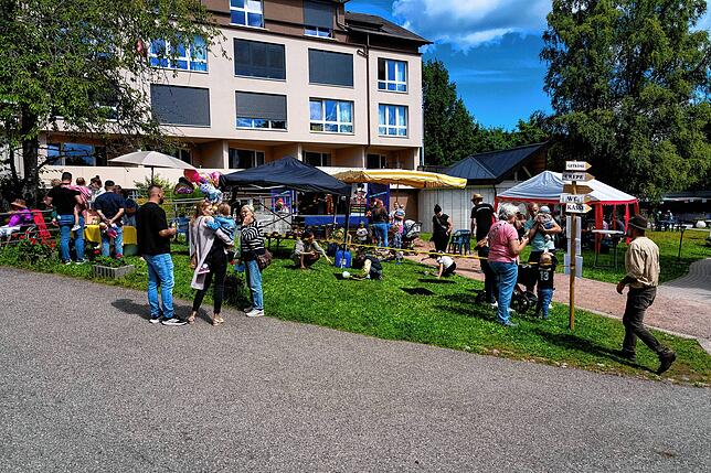 Bild 13: Familiennachmittag beim Kulturfest der Parkresidenz am Germanswald