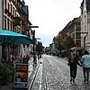 Ruhige Stimmung in der Niederen Straße nach einem Regenguss. Am Montagabend, 25. August, ging es nicht so friedlich in der Straße in der ...
