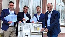 Sie haben gezeigt, wie schlecht die Briefzustellung im Hegau funktioniert: Eilige Post wirft Singens Oberbürgermeister Bernd Häusler ...