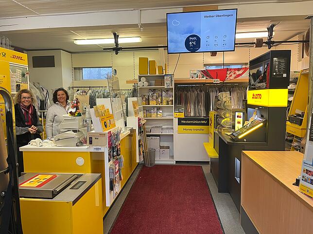 Manuela Müller-Choinowski betreibt in der Hochbildstraße einen kleinen Laden mit einer Poststelle, einer Wäscherei-Annahme, einer ...