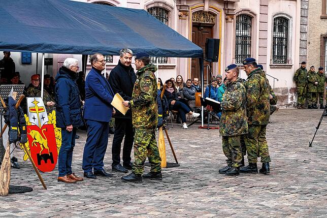 Bild 29: Bilder der beeindruckenden Bundeswehr-Parade vor dem Villinger Münster