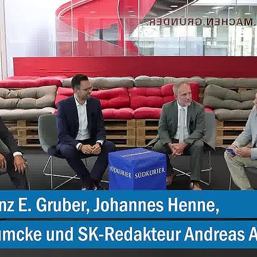 Oberbürgermeisterkandidaten sprechen über ZF Friedrichshafen