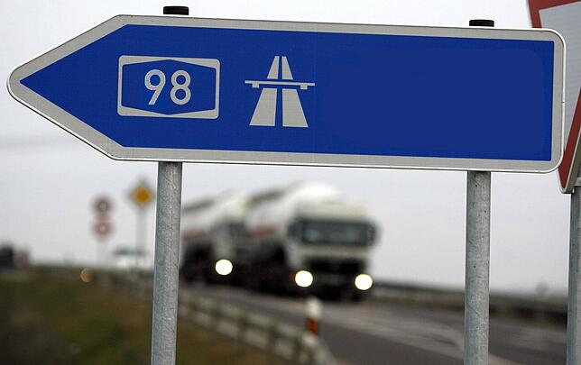 Die Anschlussstellen der A 98 am Hochrhein wurden zum Teil unsicher gebaut.