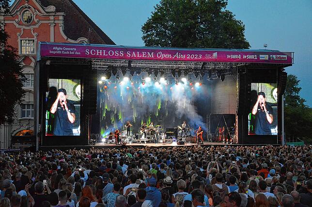 Bild 1: 5000 Besucher feiern OneRepublic beim Salem Open Air &ndash; hier gibt es die Bilder