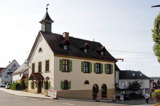 Das ehemalige Rathaus der Gemeinde Mühlhausen wird nach dem Zusammenschluss mit Ehingen von Vereinen genutzt.