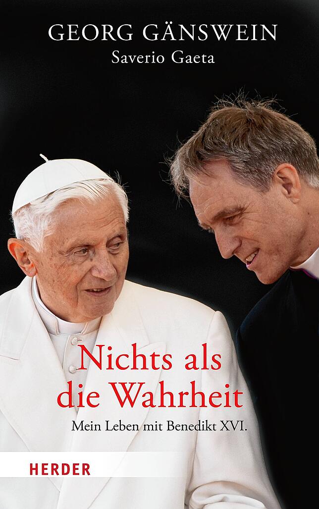 Gänsweins Memoiren „Nichts als die Wahrheit“ sind gerade im Herder-Verlag erschienen.