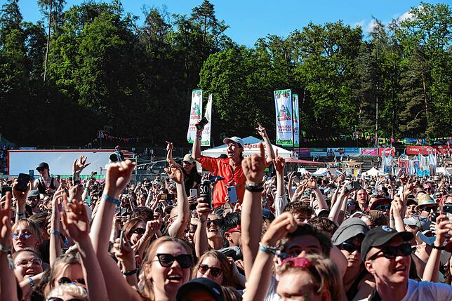 Bild 45: Weiter geht‘s – auch am zweiten Campus-Festival-Tag wird gefeiert