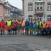 Die Bändelufhänger der Hungrigen Stühlinger waren am Samstag bereits zum 50. Mal aktiv geworden. Links der Vorsitzende Daniel Fechtig.