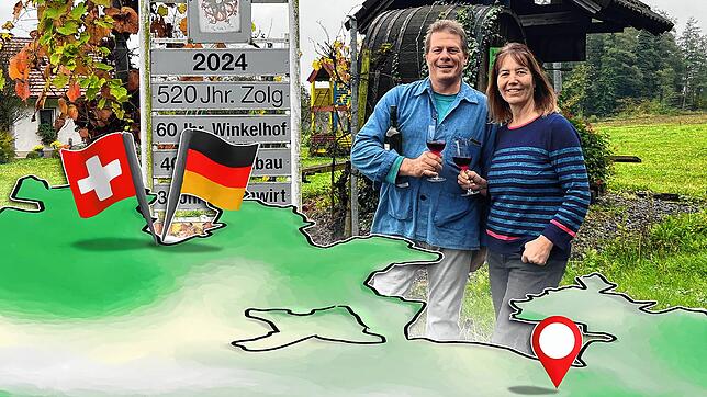 Als Winzer haben Armin und Gudrun Zolg das ganze Jahr über viel zu tun. Eingekesselt von drei Seiten durch die Schweiz, ist die Grenze ...