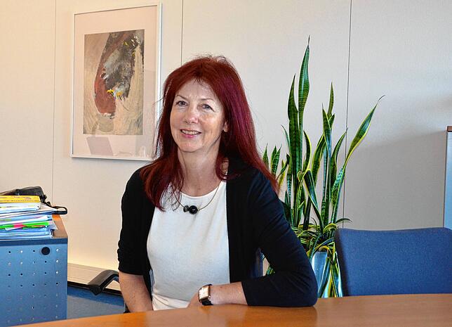 Gymnasialdirektorin Diana Amann weiß ihre Schüler gut vorbereitet.