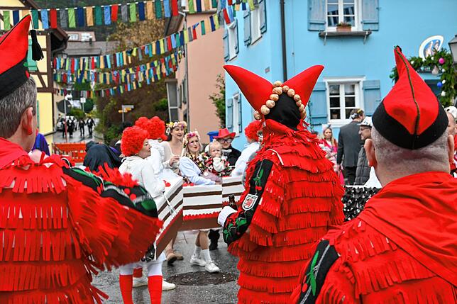 Bild 31: Narrenhochzeit in Sipplingen: So feiern die Narren das neue Paar