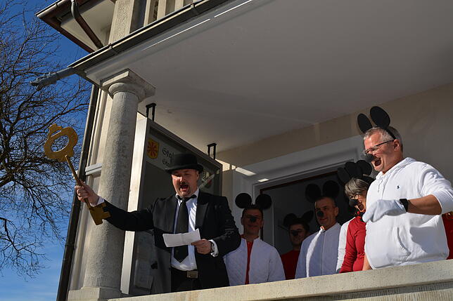 Bild 35: Bilder vom Leimbacher Rathaussturm