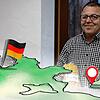 Armin Brütsch verkauft seine Murbacher Volleinudeln an deutsche und schweizer Kunden – sein Hofladen liegt direkt an der Grenze.