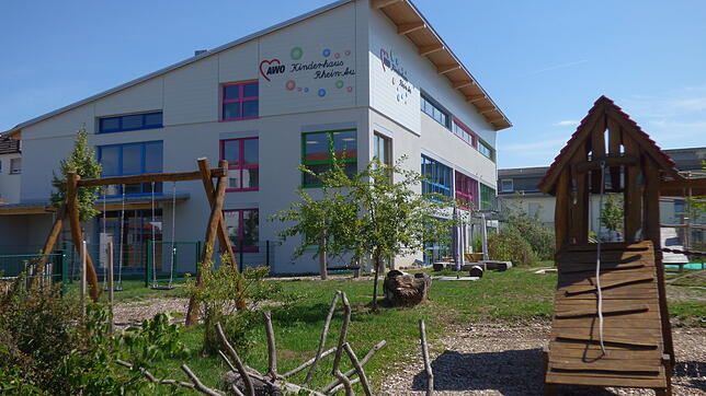 Vorbildliche Einrichtung: Das Kinderhaus Rhein-Au ging im Februar 2015 in Betrieb und hat seitdem schon mehrere Preise eingeheimst.