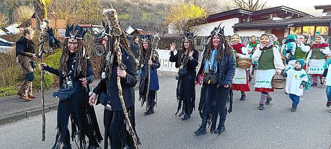 Bild 10: Die schönsten Bilder der Straßenfasnet in Oberlauchringen