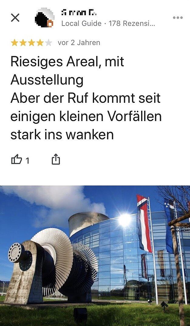 Bild 10: &bdquo;Tut was er soll, fällt halt runter&ldquo;: Die kuriosesten Internet-Bewertungen über den Rheinfall und andere Sehenswürdigkeiten und Einrichtungen in der Region