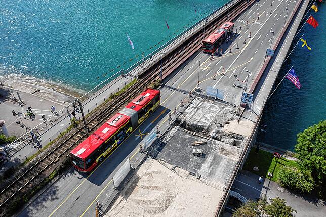 Bild 1: Arbeiten am Sternenplatz gehen jetzt weiter &ndash; bis Mai Sperrungen und Umleitungen