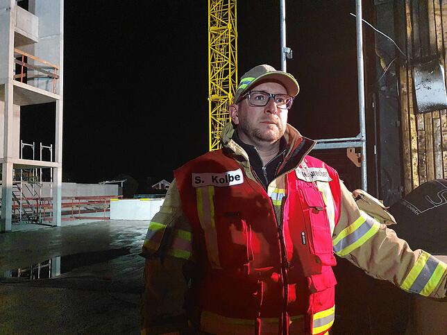 Sebastian Kolbe ist Pressesprecher der Feuerwehr Meersburg.