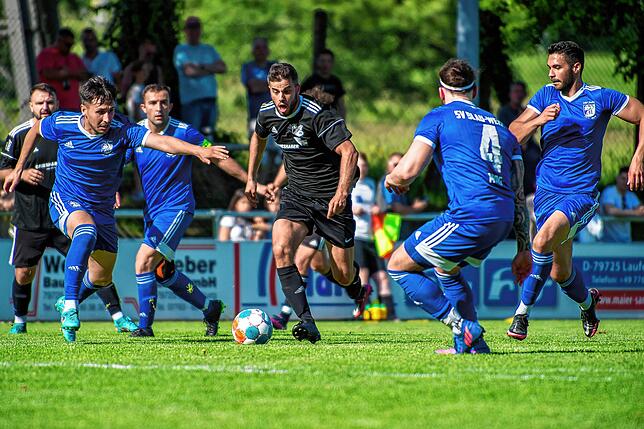Bild 13: SV BW Murg verliert Spitzenspiel gegen SV 08 Laufenburg II mit 1:4 &ndash; und wir haben Bilder!